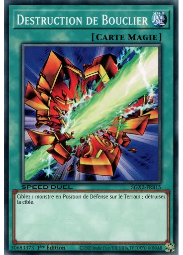 Destruction de Bouclier