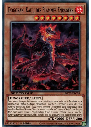 Dogoran, Kaiju des Flammes Enragées