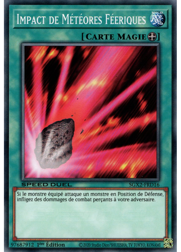 Impact de Météores Féeriques
