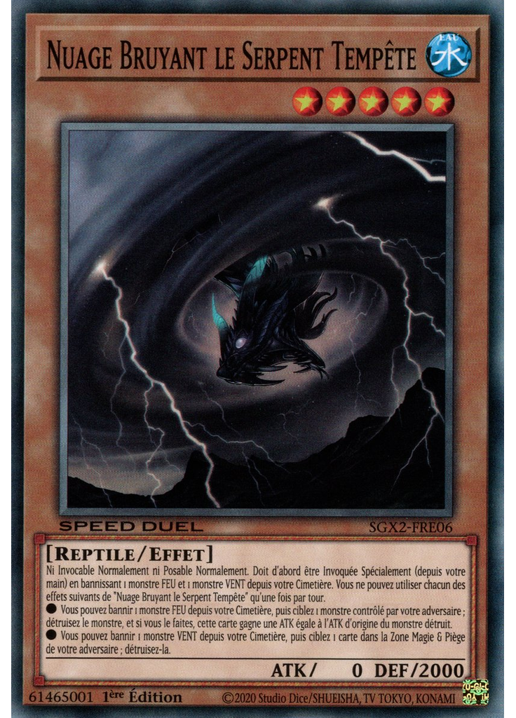 Nuage Bruyant le Serpent Tempête
