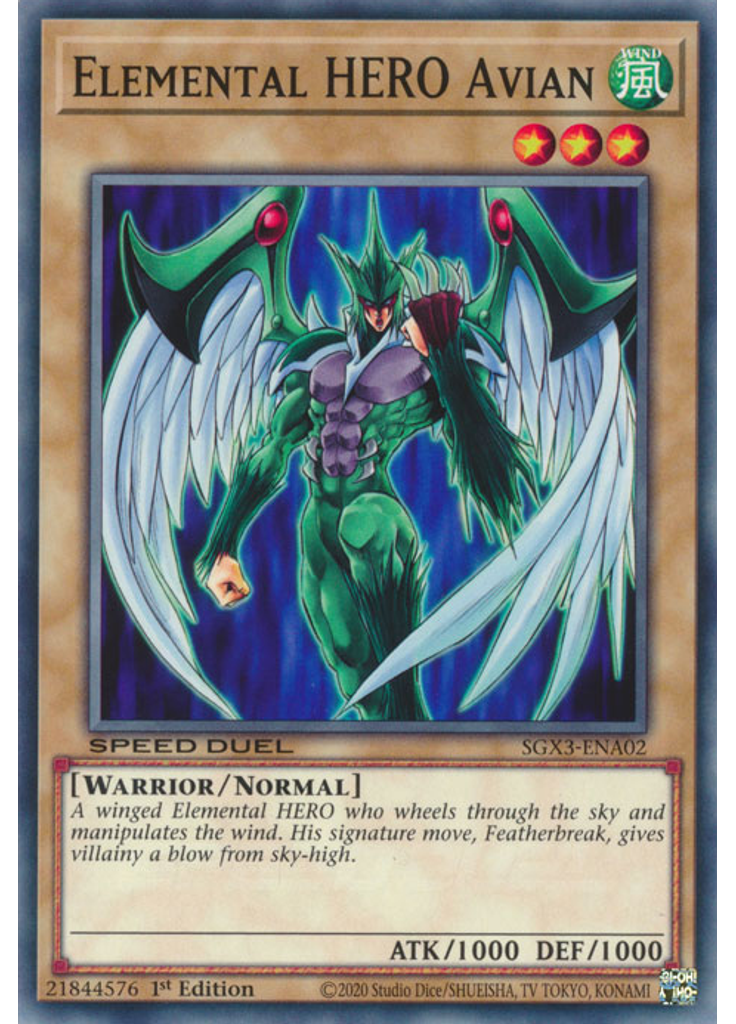 Elemental HERO Avian