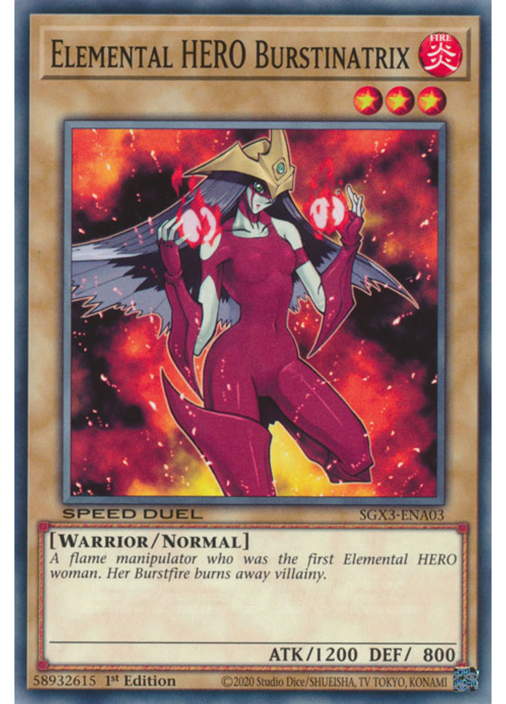 Elemental HERO Burstinatrix