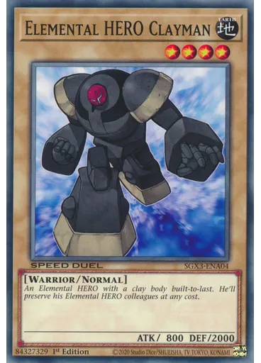 Elemental HERO Clayman