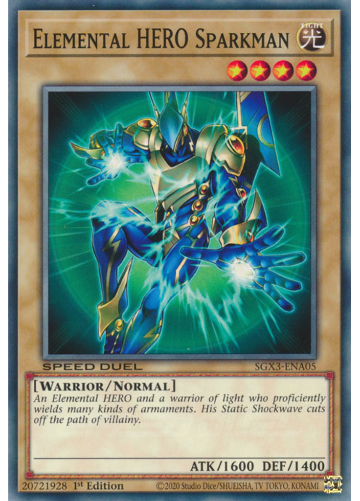Elemental HERO Sparkman