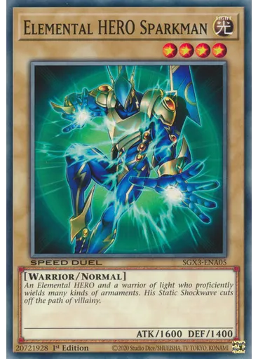 Elemental HERO Sparkman