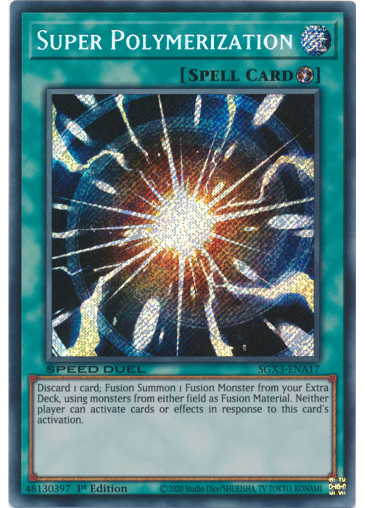 Super Polymerization (Secret Rare 1st Edition)