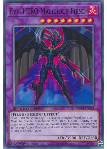 Evil HERO Malicious Fiend