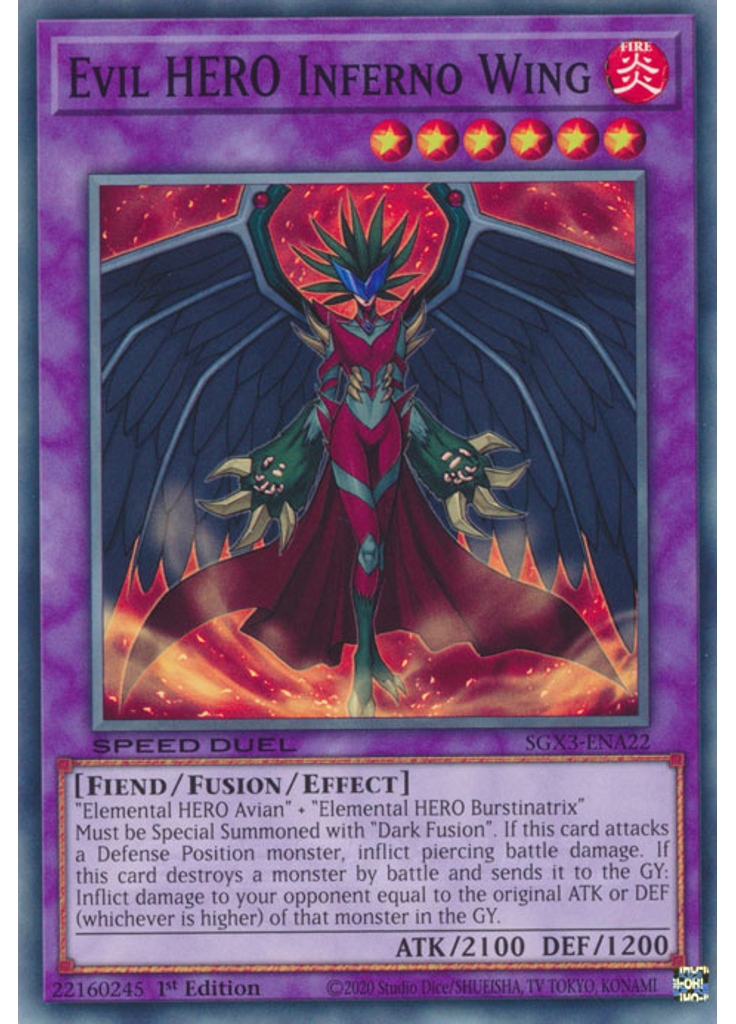 Evil HERO Inferno Wing