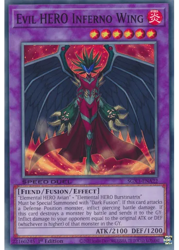 Evil HERO Inferno Wing