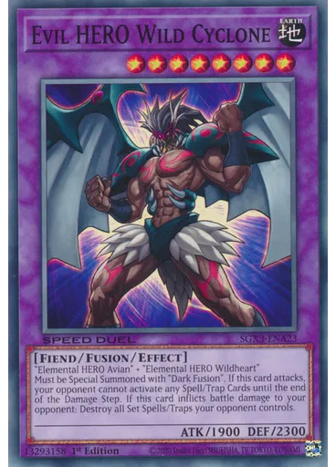 Evil HERO Wild Cyclone