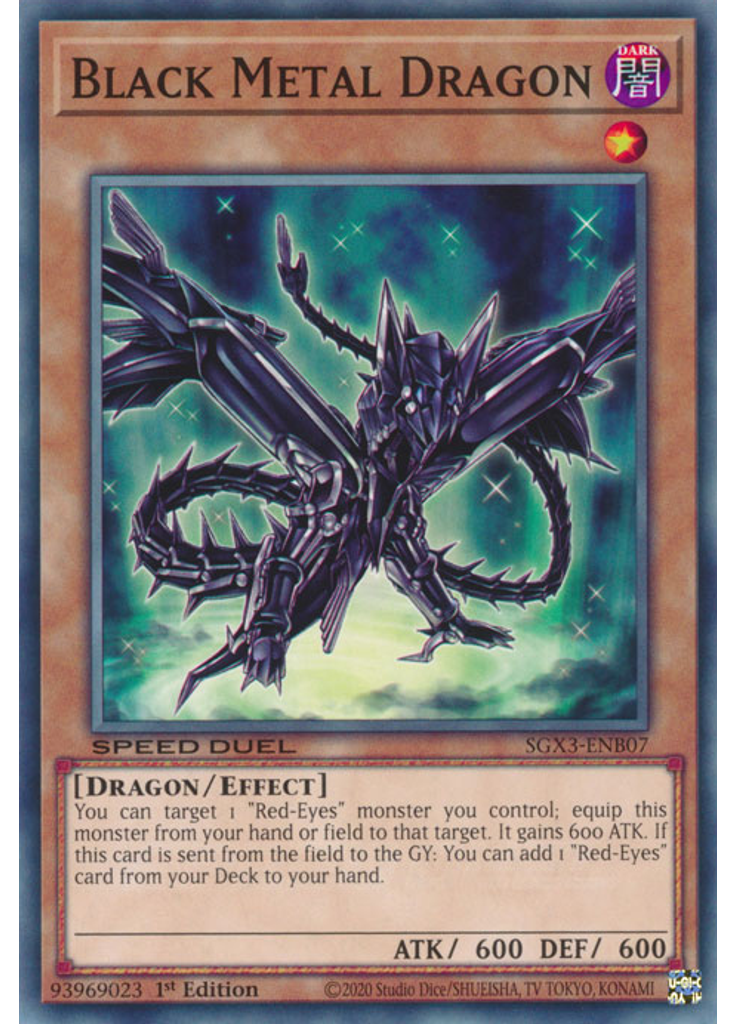 Black Metal Dragon