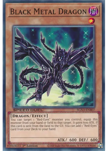 Black Metal Dragon