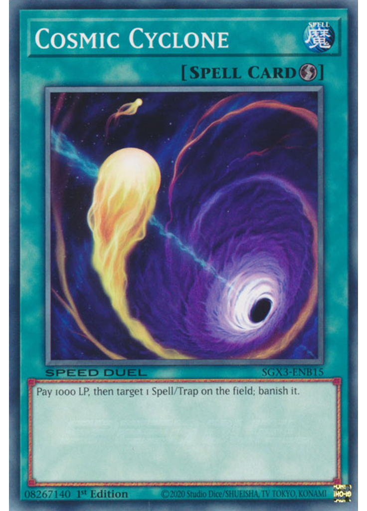 Cosmic Cyclone