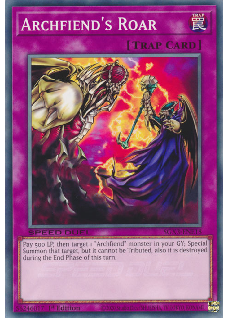 Archfiend's Roar