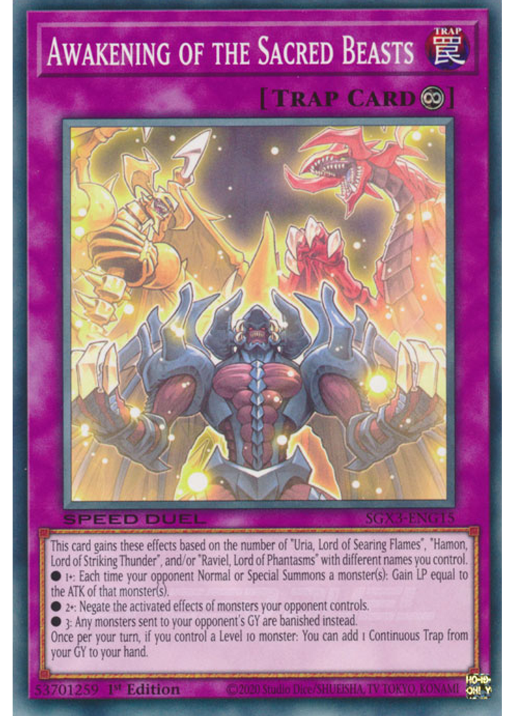 Awakening of the Sacred Beasts