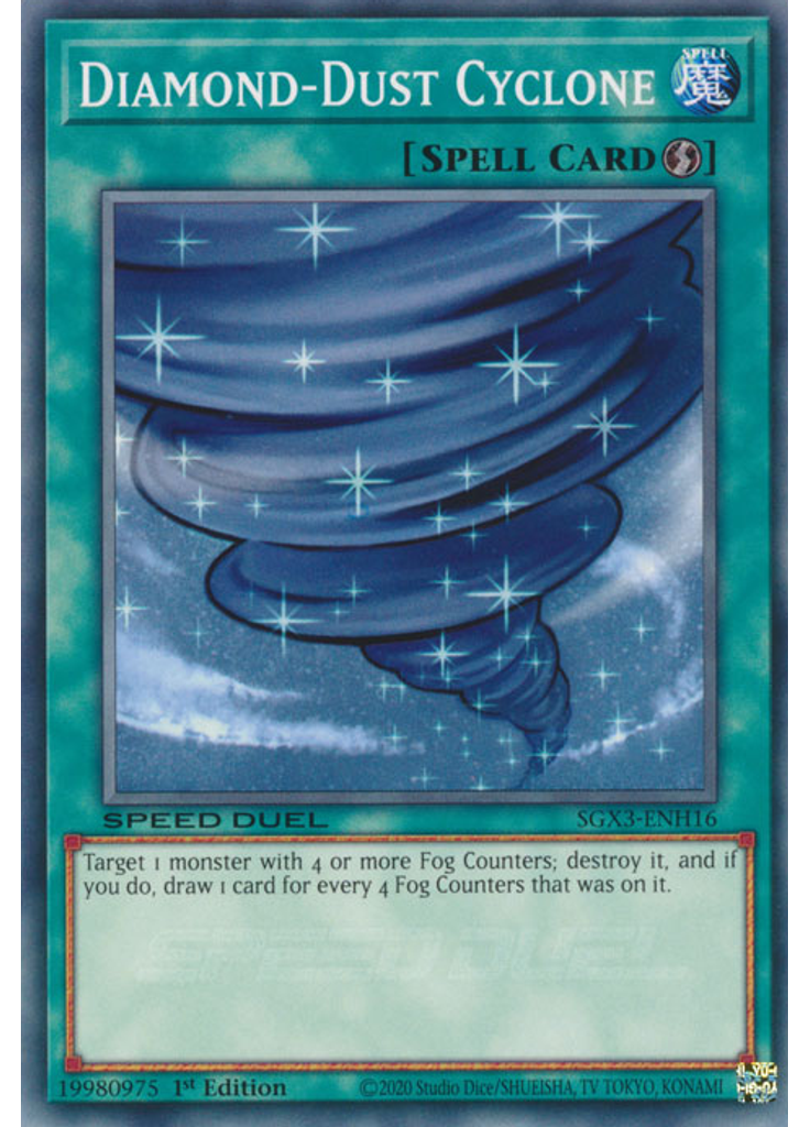 Diamond-Dust Cyclone