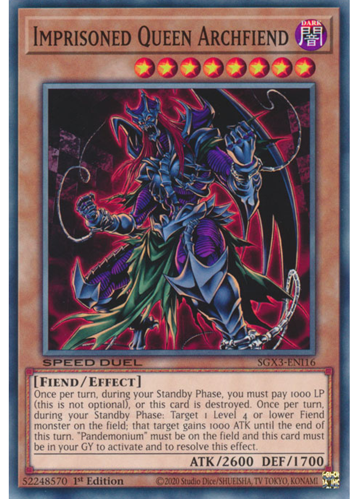 Imprisoned Queen Archfiend