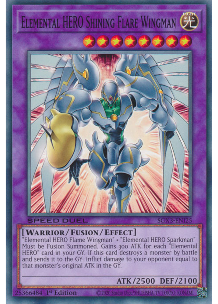 Elemental HERO Shining Flare Wingman