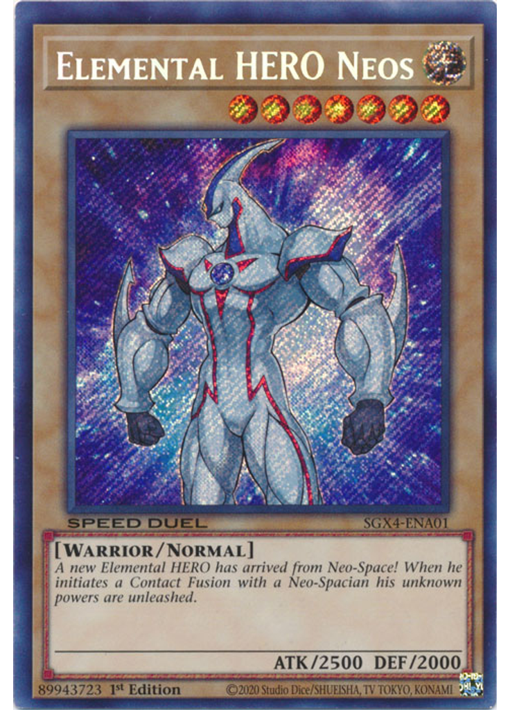 Elemental HERO Neos (Secret Rare 1st Edition)