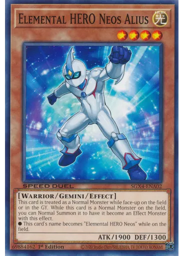 Elemental HERO Neos Alius