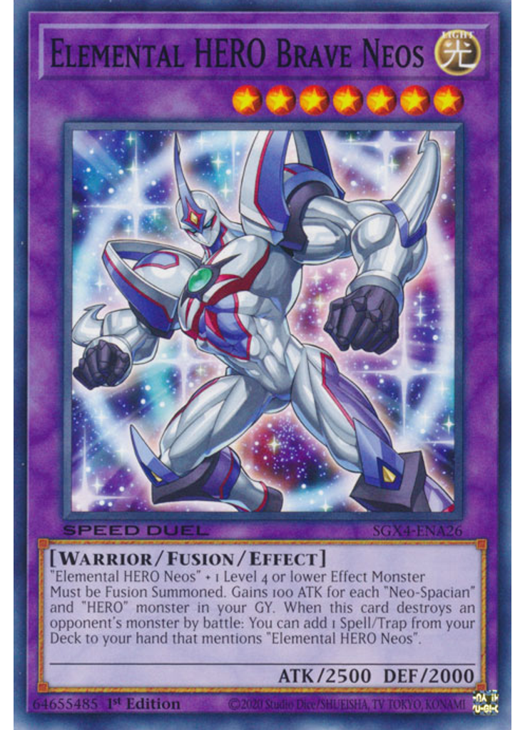 Elemental HERO Brave Neos