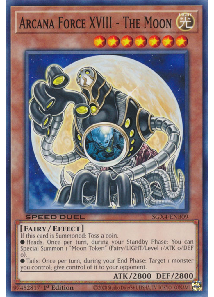 Arcana Force XVIII - The Moon