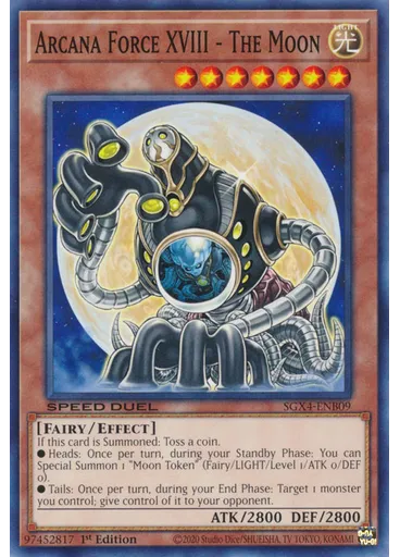 Arcana Force XVIII - The Moon