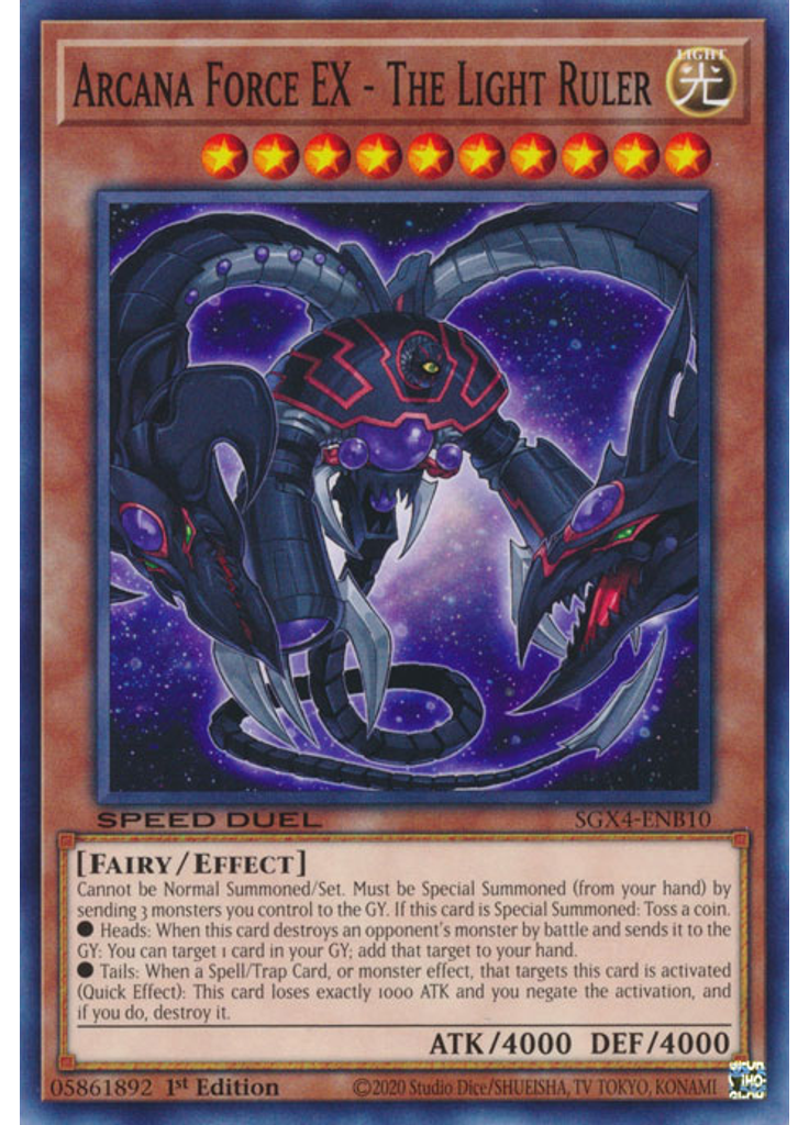 Arcana Force EX - The Light Ruler
