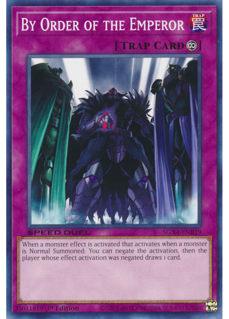 By Order of the Emperor