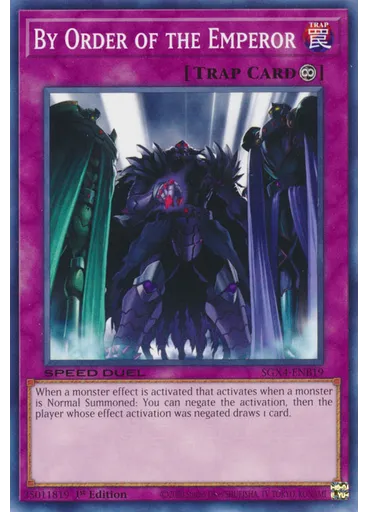By Order of the Emperor