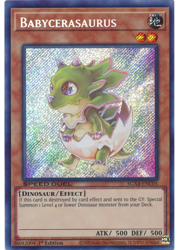 Babycerasaurus (Secret Rare 1st Edition)