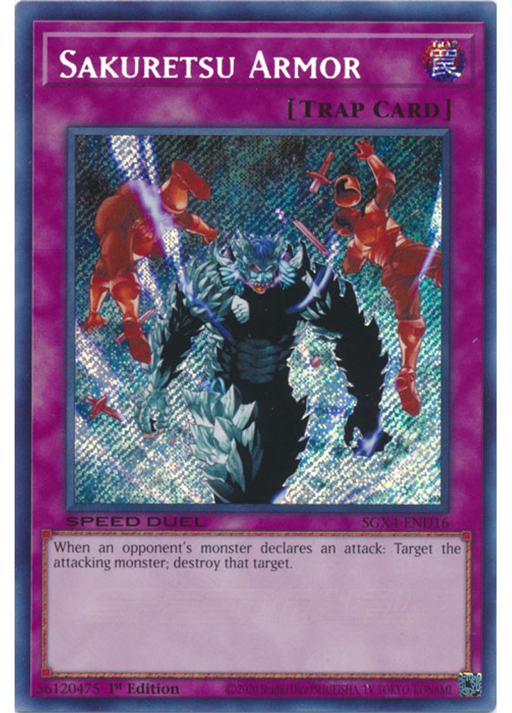 Sakuretsu Armor (Secret Rare 1st Edition)