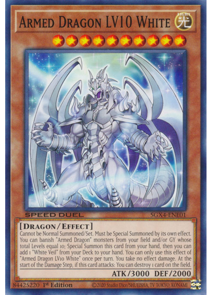 Armed Dragon LV10 White