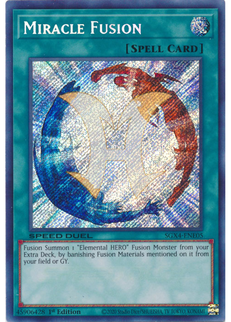 Miracle Fusion (Secret Rare 1st Edition)
