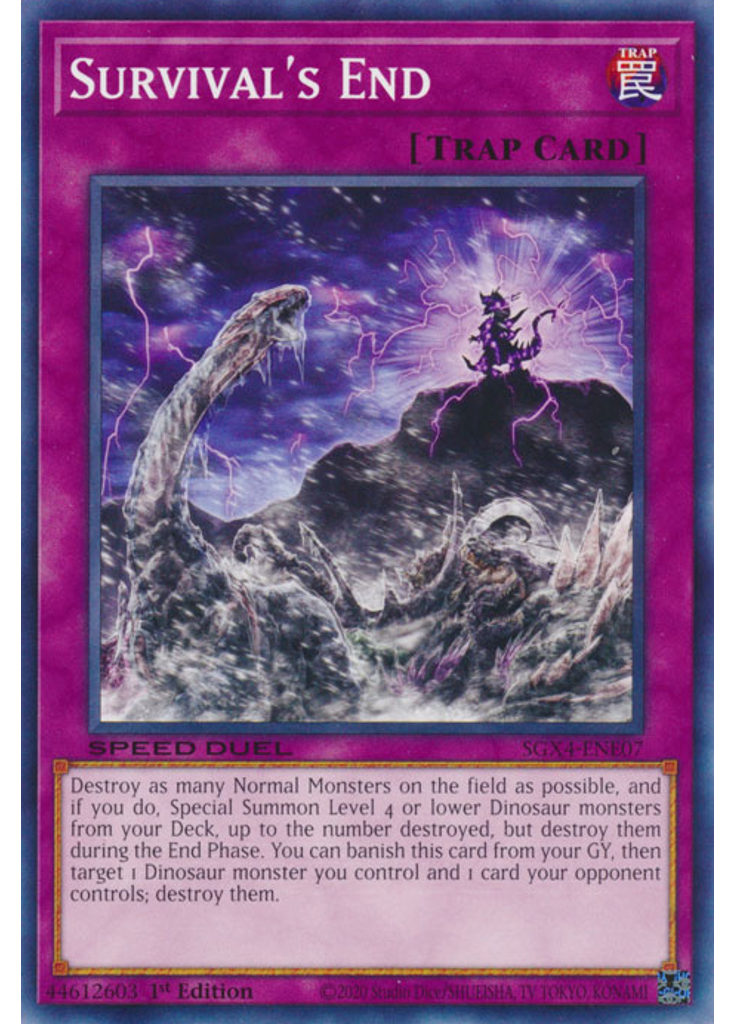 Survival's End