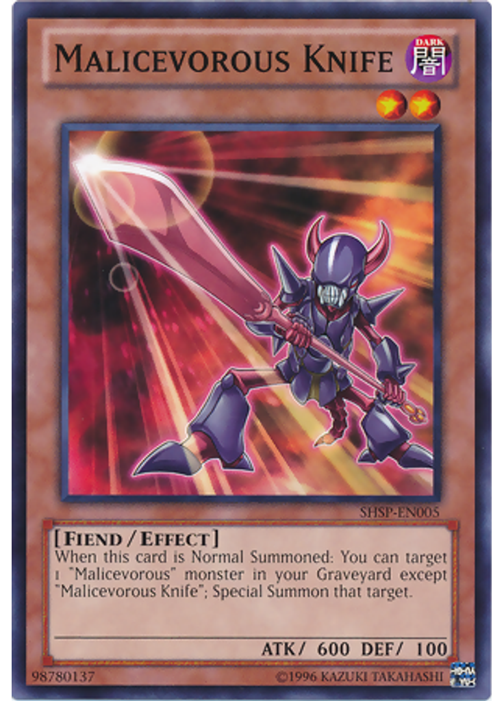 Malicevorous Knife (Common Unlimited)