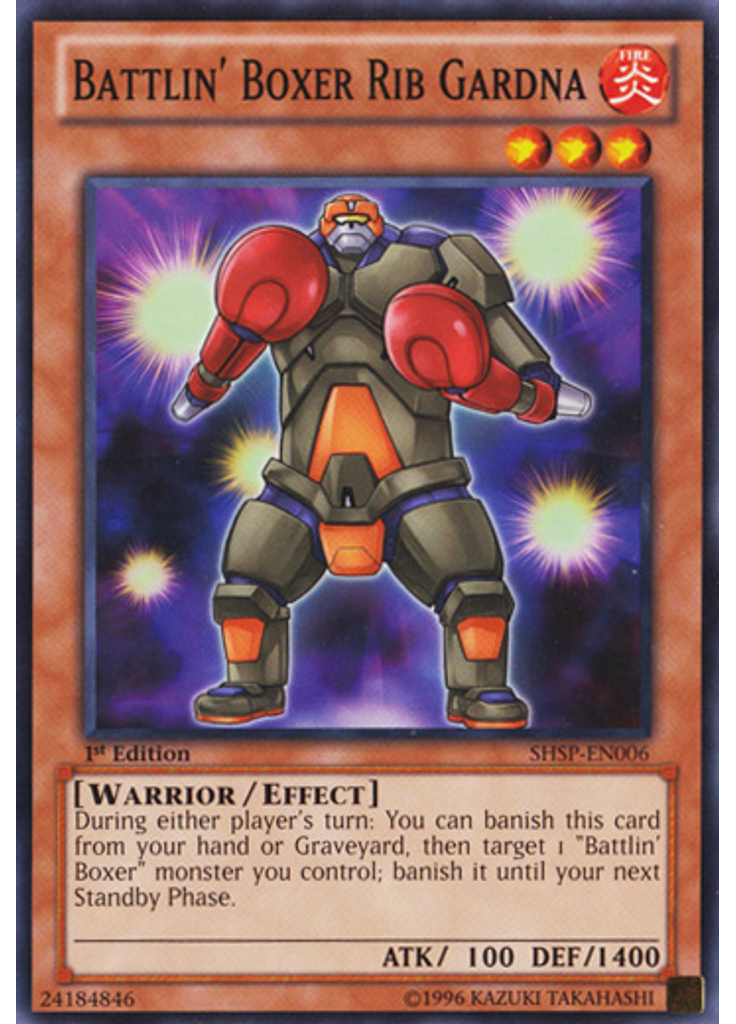 Battlin' Boxer Rib Gardna