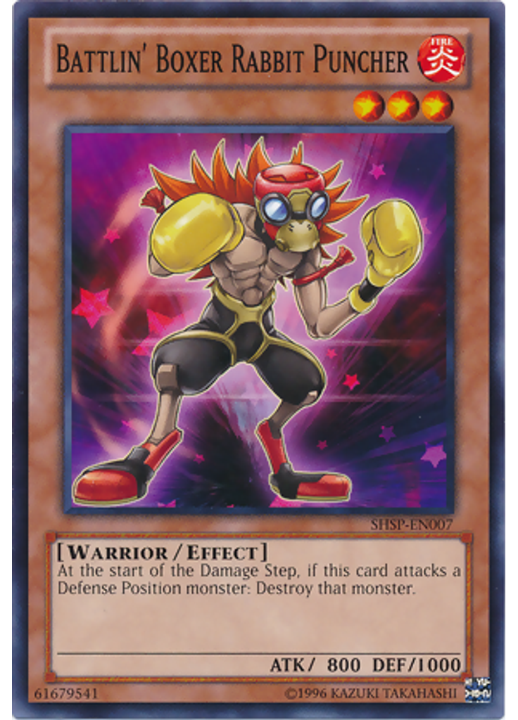 Battlin' Boxer Rabbit Puncher (Common Unlimited)