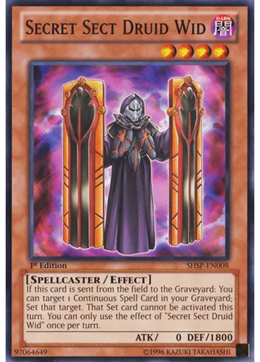 Secret Sect Druid Wid