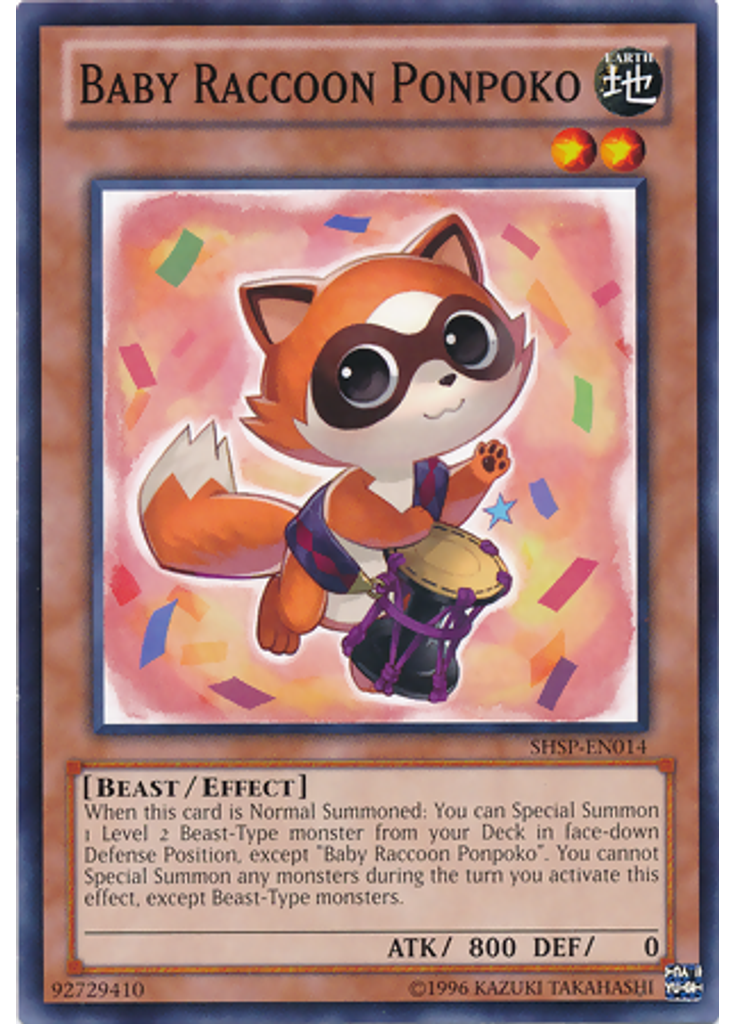 Baby Raccoon Ponpoko (Common Unlimited)