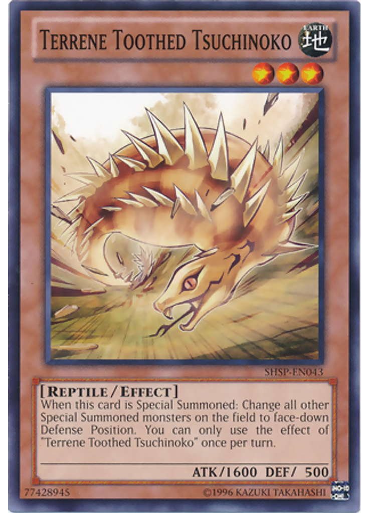 Terrene Toothed Tsuchinoko (Common Unlimited)