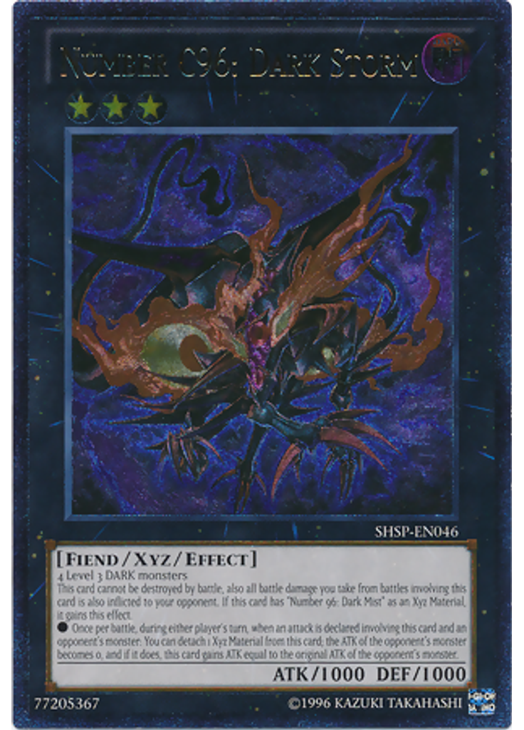 Number C96: Dark Storm (Ultimate Rare Unlimited)