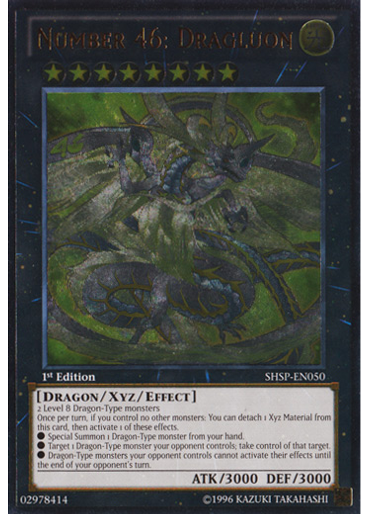 Number 46: Dragluon (Ultimate Rare 1st Edition)