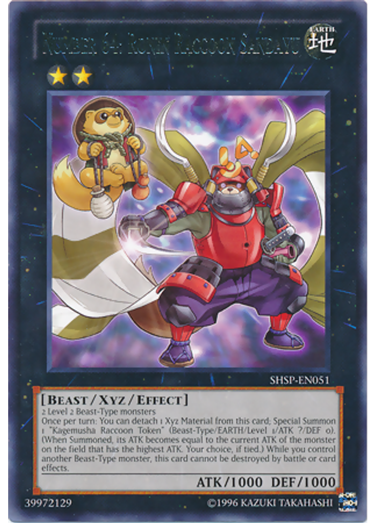 Number 64: Ronin Raccoon Sandayu (Rare Unlimited)