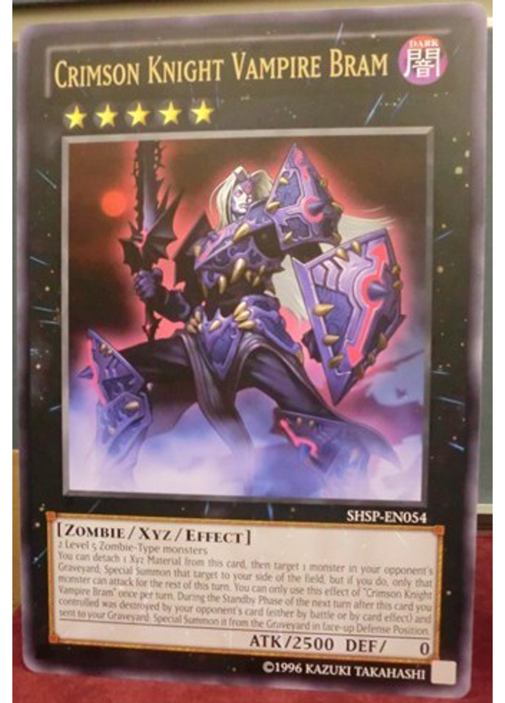 Crimson Knight Vampire Bram (Ultra Rare Unlimited Gc)