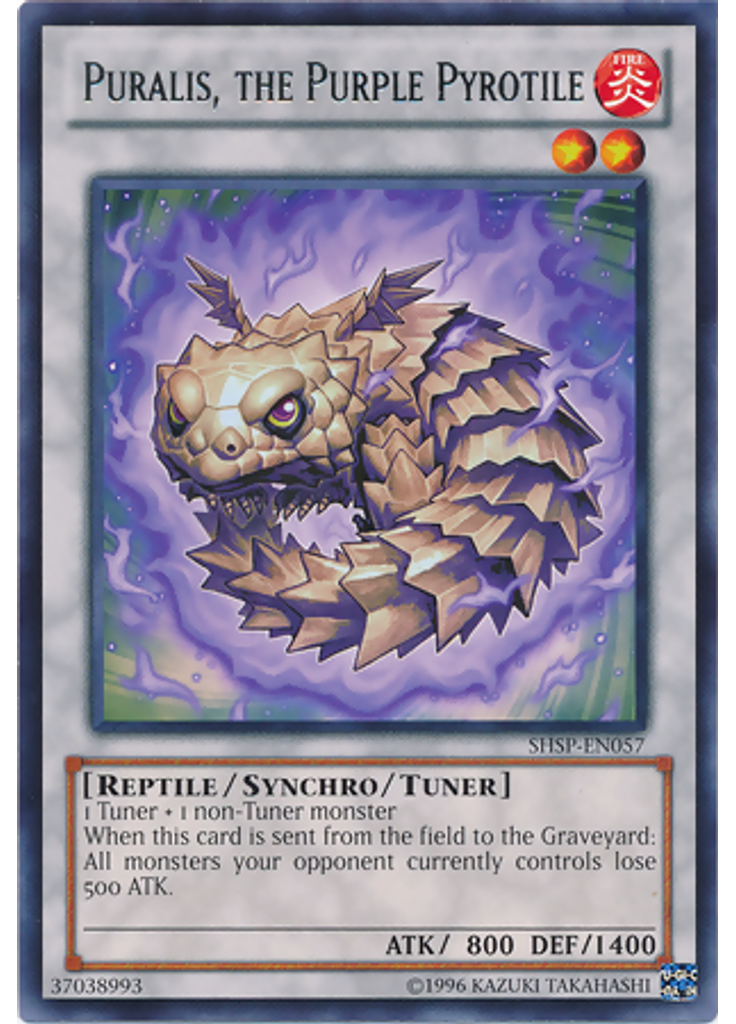 Puralis, the Purple Pyrotile (Rare Unlimited)