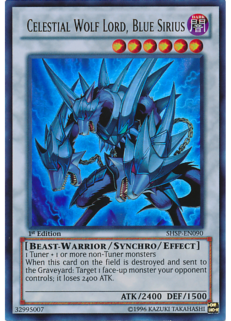 Celestial Wolf Lord, Blue Sirius