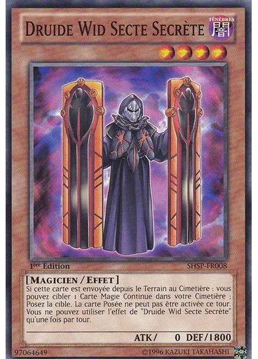 Druide Wid Secte Secrète