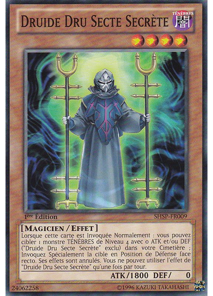 Druide Dru Secte Secrète