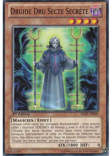 Druide Dru Secte Secrète